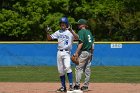 Baseball vs Babson  Wheaton College Baseball vs Babson during Championship game of the NEWMAC Championship hosted by Wheaton. - (Photo by Keith Nordstrom) : Wheaton, baseball, NEWMAC